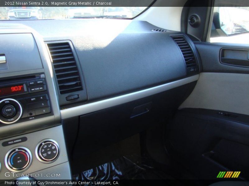 Magnetic Gray Metallic / Charcoal 2012 Nissan Sentra 2.0