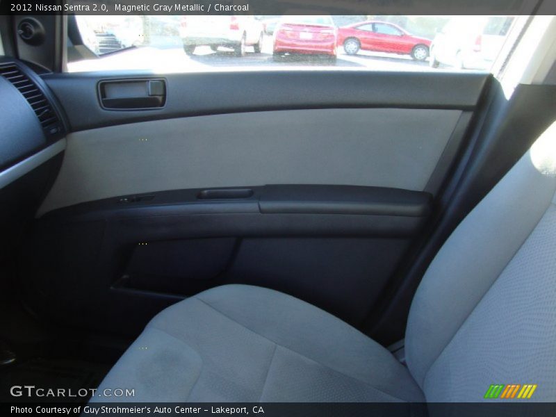 Magnetic Gray Metallic / Charcoal 2012 Nissan Sentra 2.0