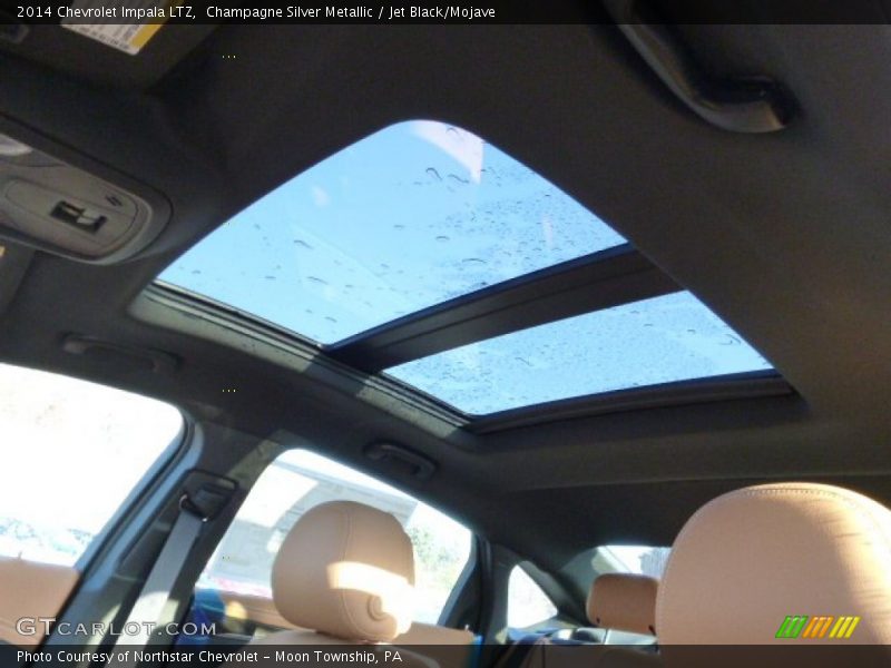 Champagne Silver Metallic / Jet Black/Mojave 2014 Chevrolet Impala LTZ