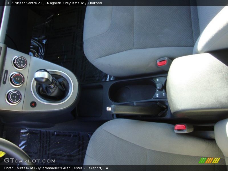 Magnetic Gray Metallic / Charcoal 2012 Nissan Sentra 2.0