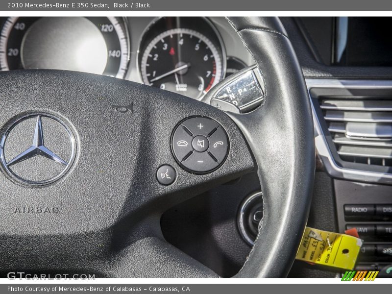 Black / Black 2010 Mercedes-Benz E 350 Sedan
