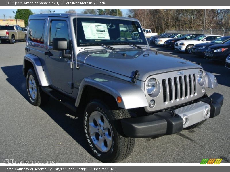 Billet Silver Metallic / Black 2014 Jeep Wrangler Sahara 4x4