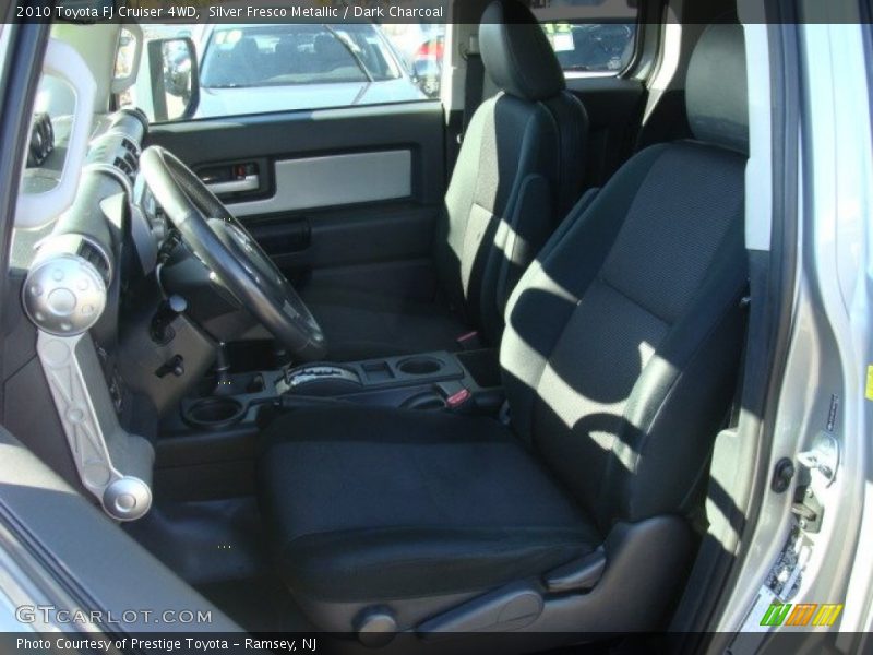 Silver Fresco Metallic / Dark Charcoal 2010 Toyota FJ Cruiser 4WD
