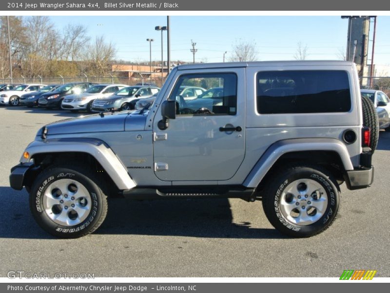 Billet Silver Metallic / Black 2014 Jeep Wrangler Sahara 4x4