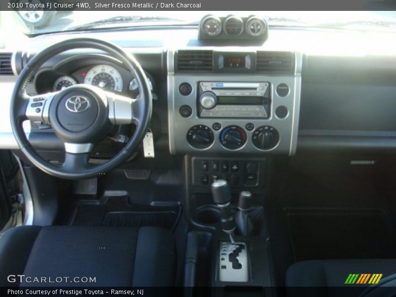 Silver Fresco Metallic / Dark Charcoal 2010 Toyota FJ Cruiser 4WD