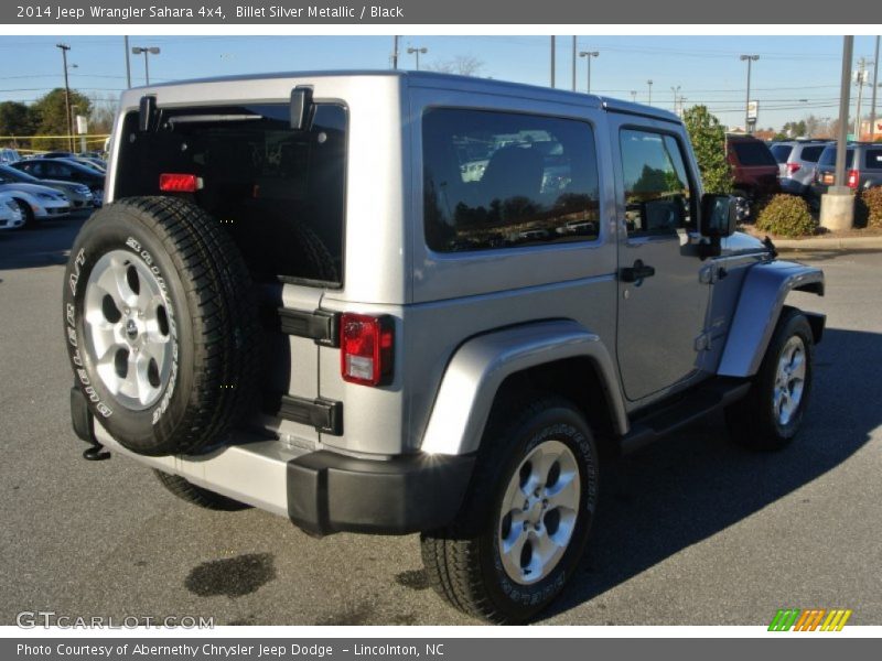 Billet Silver Metallic / Black 2014 Jeep Wrangler Sahara 4x4