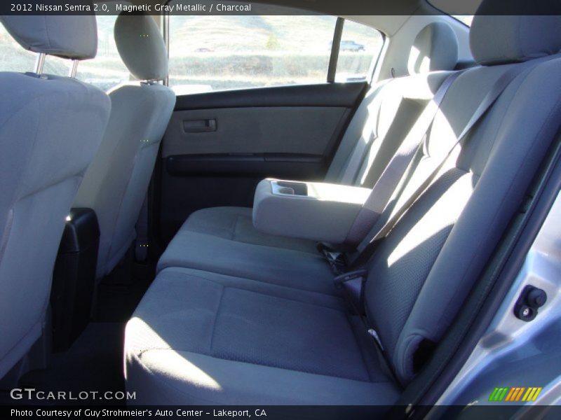 Magnetic Gray Metallic / Charcoal 2012 Nissan Sentra 2.0
