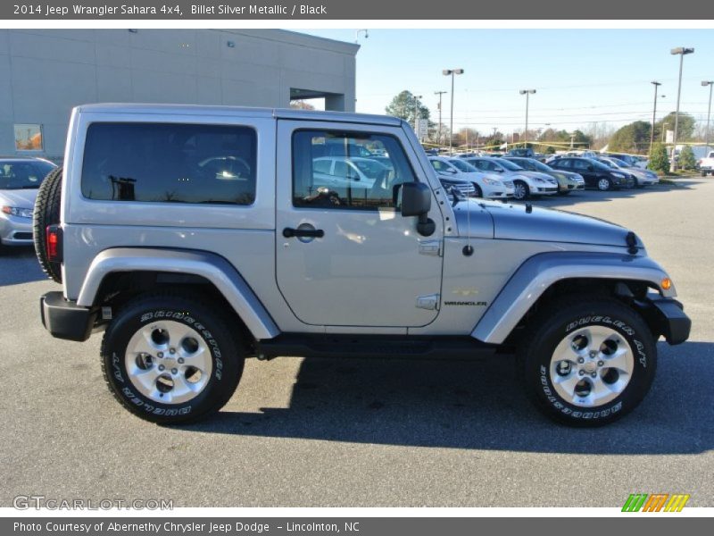 Billet Silver Metallic / Black 2014 Jeep Wrangler Sahara 4x4