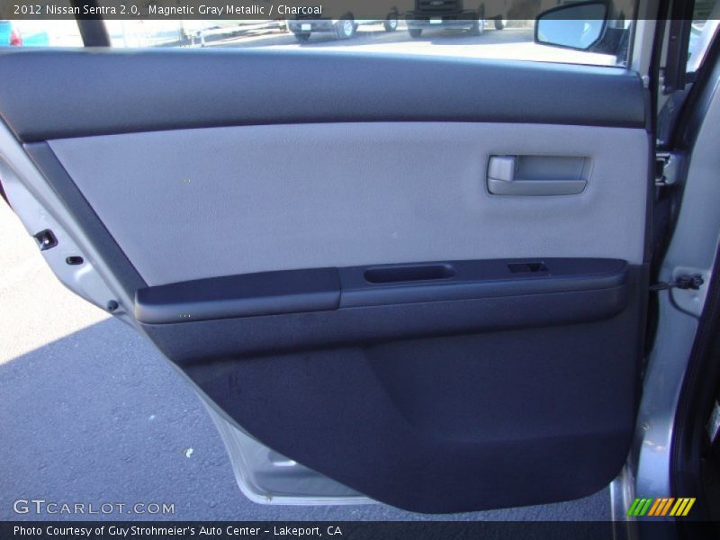 Magnetic Gray Metallic / Charcoal 2012 Nissan Sentra 2.0