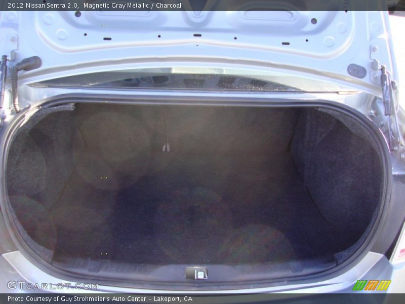 Magnetic Gray Metallic / Charcoal 2012 Nissan Sentra 2.0