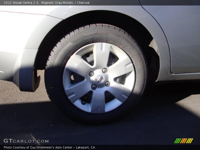 Magnetic Gray Metallic / Charcoal 2012 Nissan Sentra 2.0