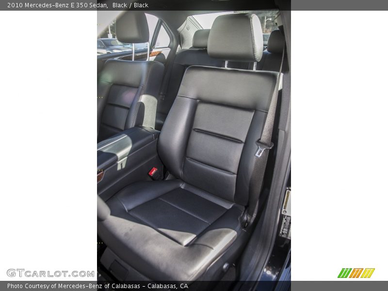 Black / Black 2010 Mercedes-Benz E 350 Sedan