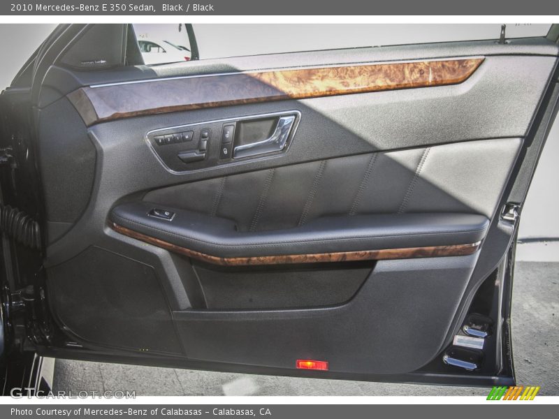 Black / Black 2010 Mercedes-Benz E 350 Sedan