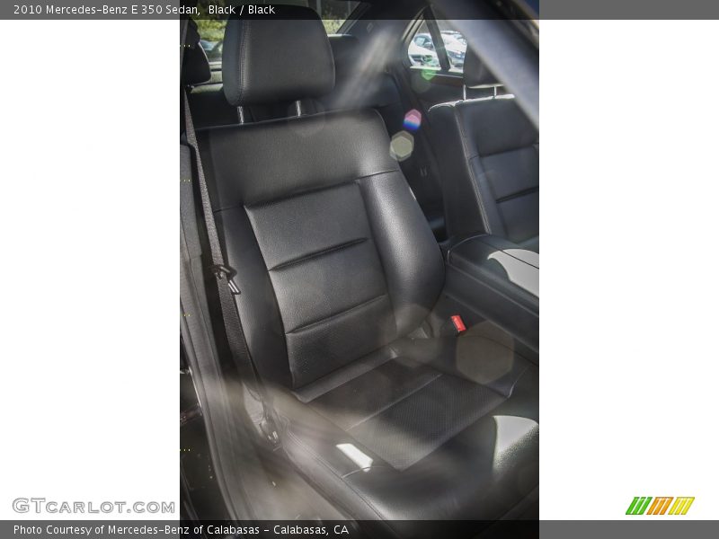 Black / Black 2010 Mercedes-Benz E 350 Sedan