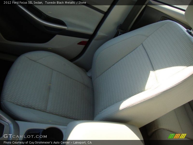 Tuxedo Black Metallic / Stone 2012 Ford Focus SEL Sedan