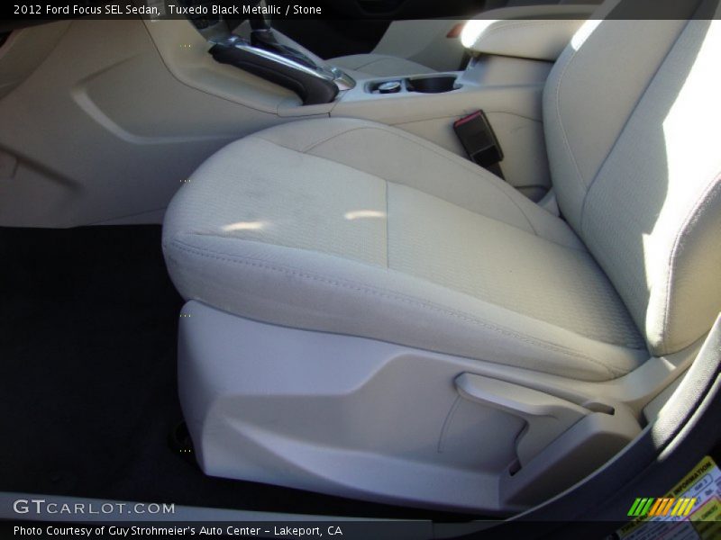Tuxedo Black Metallic / Stone 2012 Ford Focus SEL Sedan