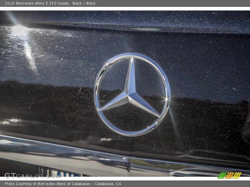 Black / Black 2010 Mercedes-Benz E 350 Sedan