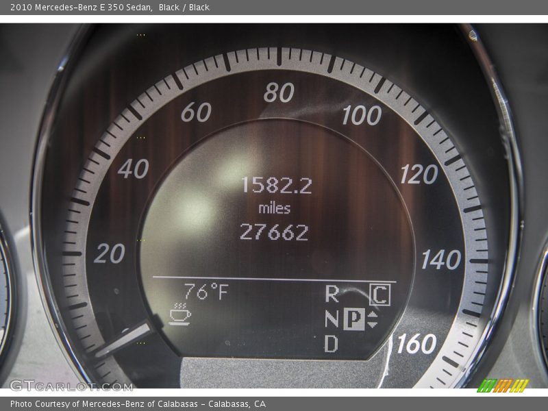 Black / Black 2010 Mercedes-Benz E 350 Sedan