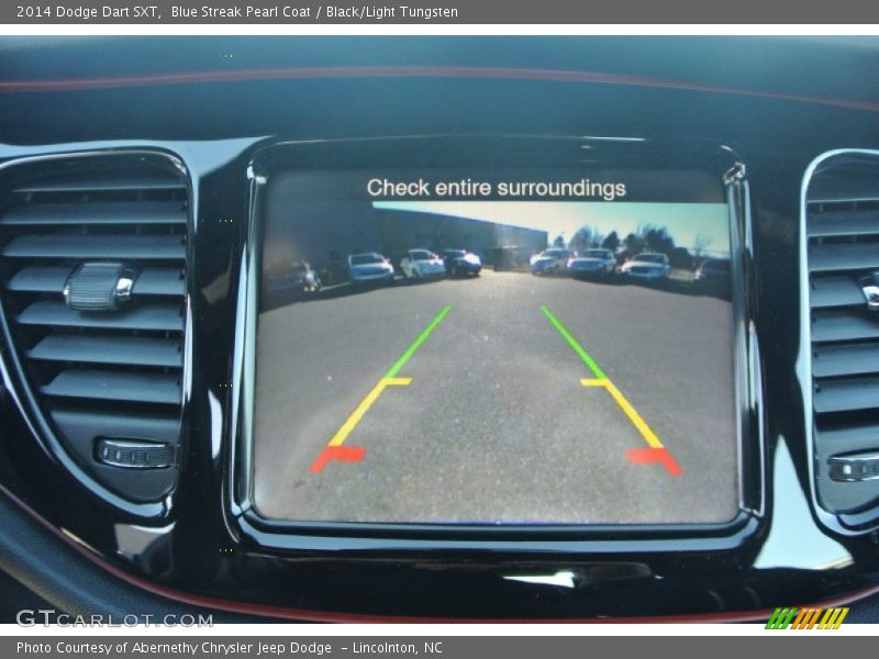 Blue Streak Pearl Coat / Black/Light Tungsten 2014 Dodge Dart SXT