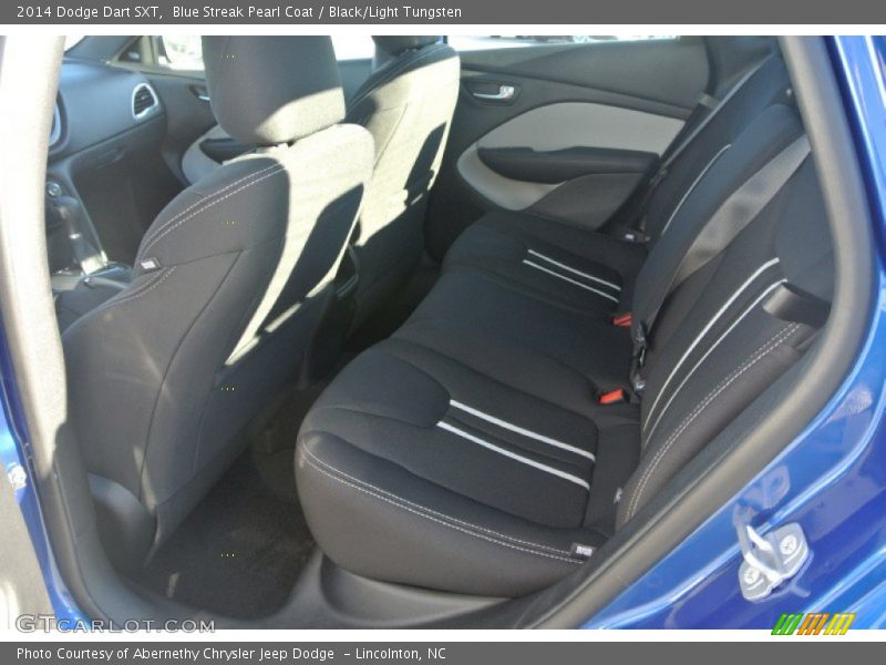 Blue Streak Pearl Coat / Black/Light Tungsten 2014 Dodge Dart SXT