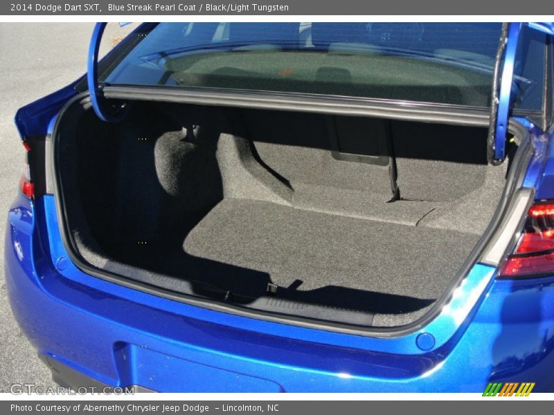 Blue Streak Pearl Coat / Black/Light Tungsten 2014 Dodge Dart SXT