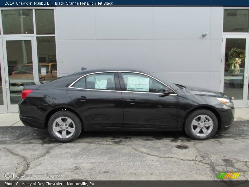 Black Granite Metallic / Jet Black 2014 Chevrolet Malibu LT
