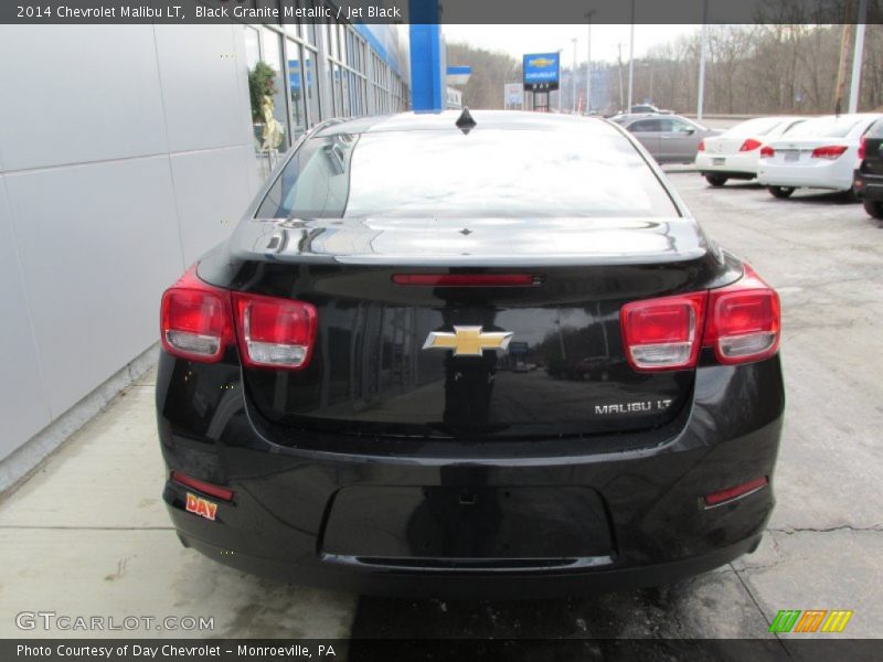 Black Granite Metallic / Jet Black 2014 Chevrolet Malibu LT