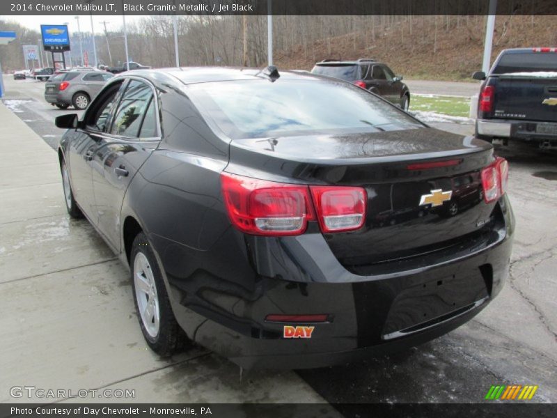 Black Granite Metallic / Jet Black 2014 Chevrolet Malibu LT