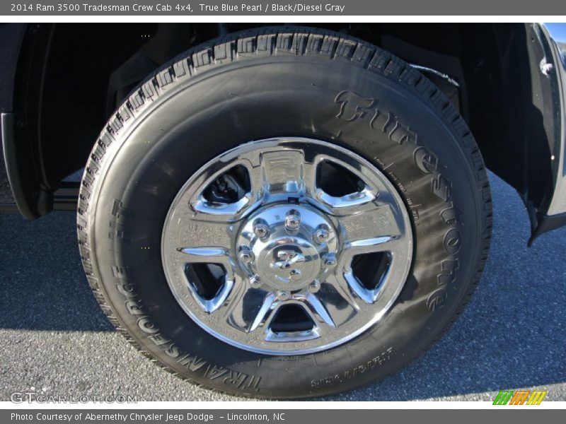  2014 3500 Tradesman Crew Cab 4x4 Wheel