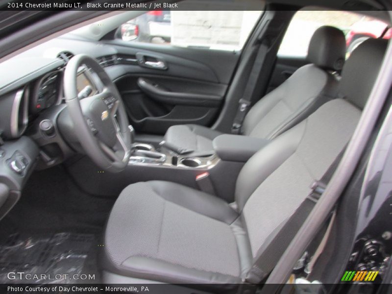 Black Granite Metallic / Jet Black 2014 Chevrolet Malibu LT