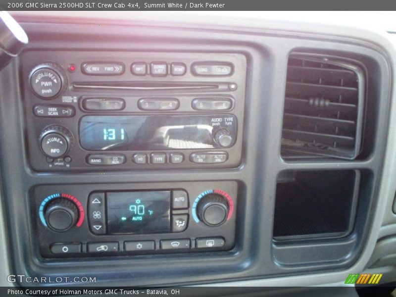 Summit White / Dark Pewter 2006 GMC Sierra 2500HD SLT Crew Cab 4x4