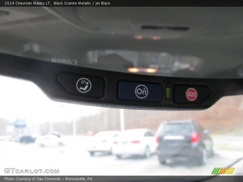 Black Granite Metallic / Jet Black 2014 Chevrolet Malibu LT