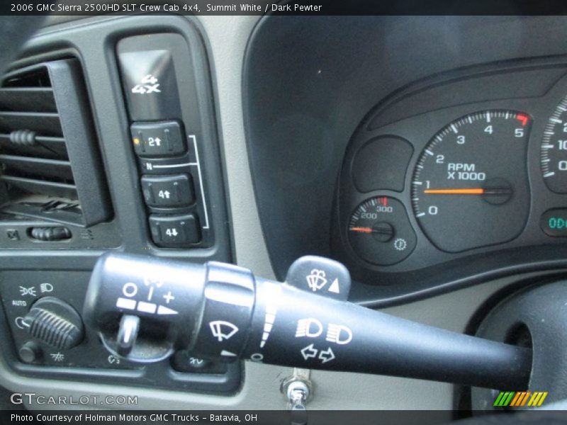 Summit White / Dark Pewter 2006 GMC Sierra 2500HD SLT Crew Cab 4x4