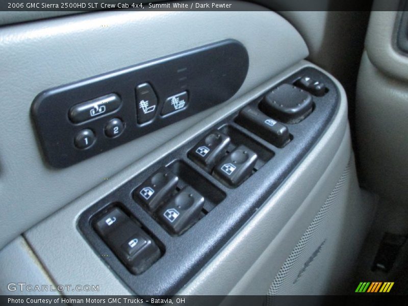 Summit White / Dark Pewter 2006 GMC Sierra 2500HD SLT Crew Cab 4x4