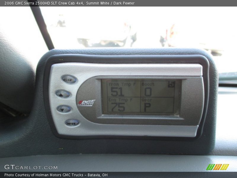 Summit White / Dark Pewter 2006 GMC Sierra 2500HD SLT Crew Cab 4x4