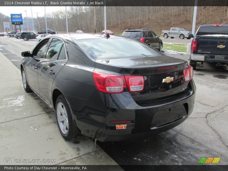 Black Granite Metallic / Jet Black 2014 Chevrolet Malibu LT