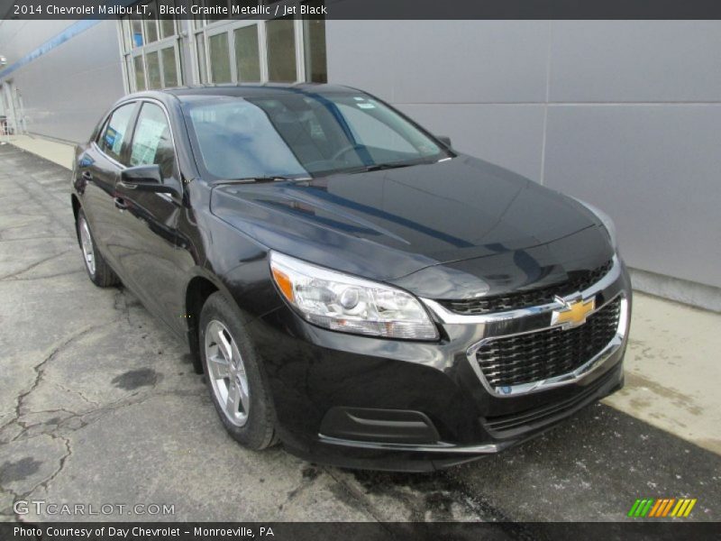 Black Granite Metallic / Jet Black 2014 Chevrolet Malibu LT