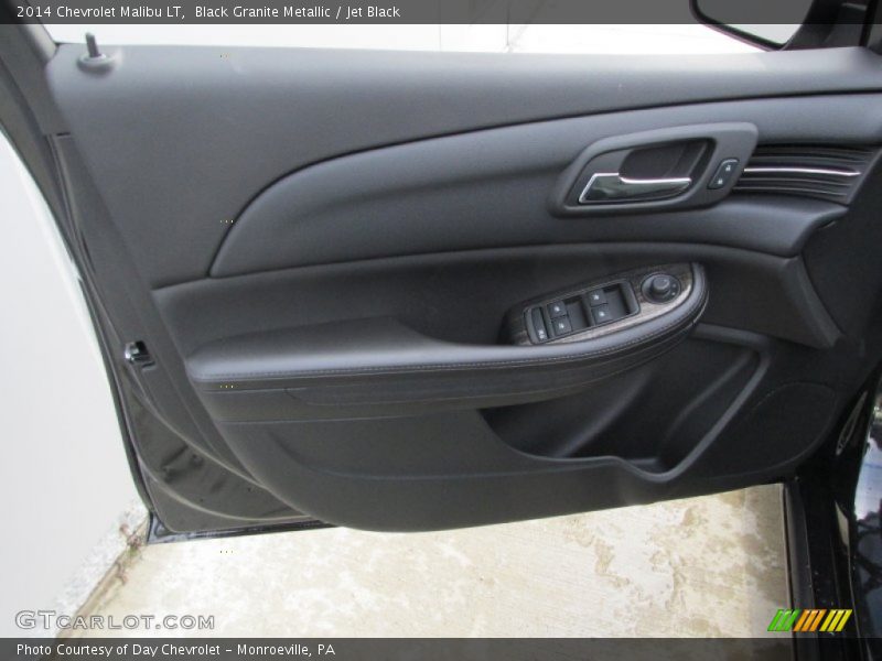Black Granite Metallic / Jet Black 2014 Chevrolet Malibu LT