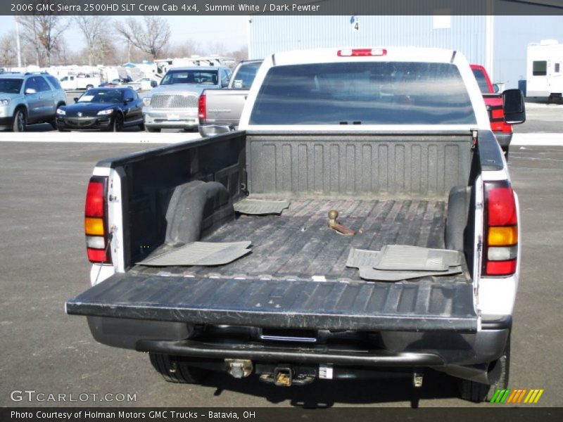 Summit White / Dark Pewter 2006 GMC Sierra 2500HD SLT Crew Cab 4x4