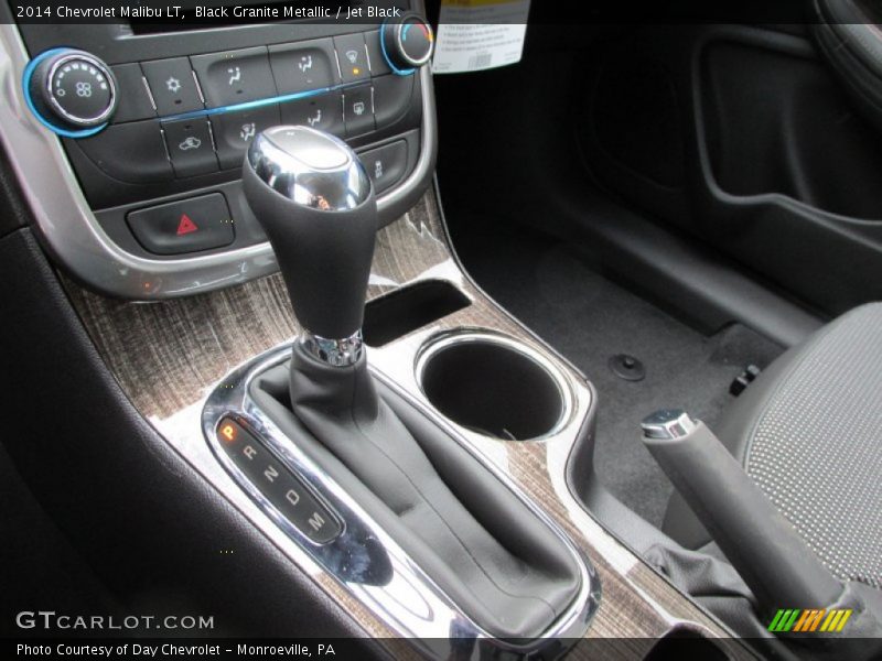 Black Granite Metallic / Jet Black 2014 Chevrolet Malibu LT