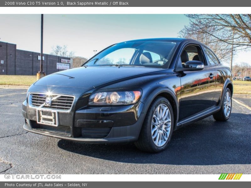 Black Sapphire Metallic / Off Black 2008 Volvo C30 T5 Version 1.0