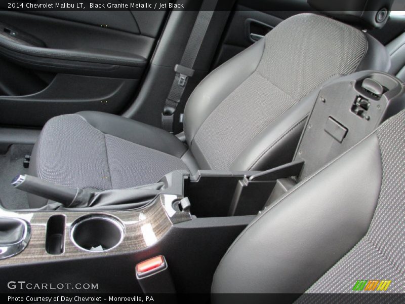 Black Granite Metallic / Jet Black 2014 Chevrolet Malibu LT