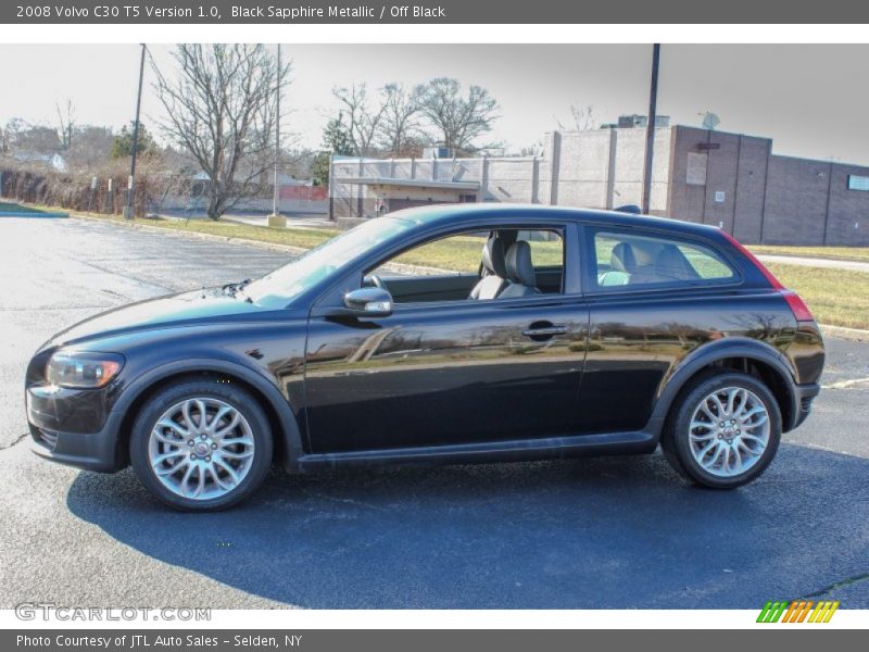 Black Sapphire Metallic / Off Black 2008 Volvo C30 T5 Version 1.0