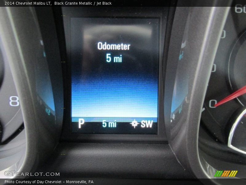 Black Granite Metallic / Jet Black 2014 Chevrolet Malibu LT