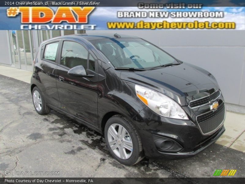 Black Granite / Silver/Silver 2014 Chevrolet Spark LS