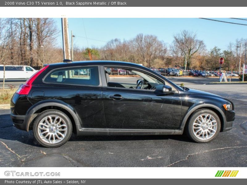 Black Sapphire Metallic / Off Black 2008 Volvo C30 T5 Version 1.0