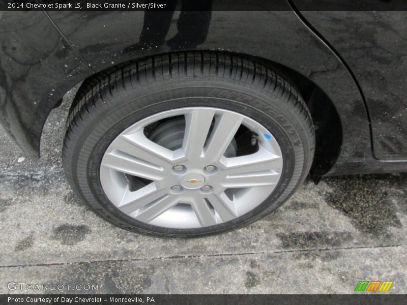Black Granite / Silver/Silver 2014 Chevrolet Spark LS