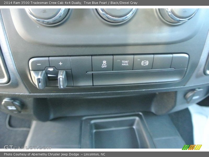 True Blue Pearl / Black/Diesel Gray 2014 Ram 3500 Tradesman Crew Cab 4x4 Dually