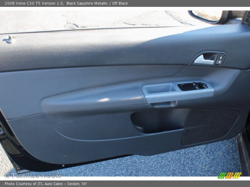 Black Sapphire Metallic / Off Black 2008 Volvo C30 T5 Version 1.0