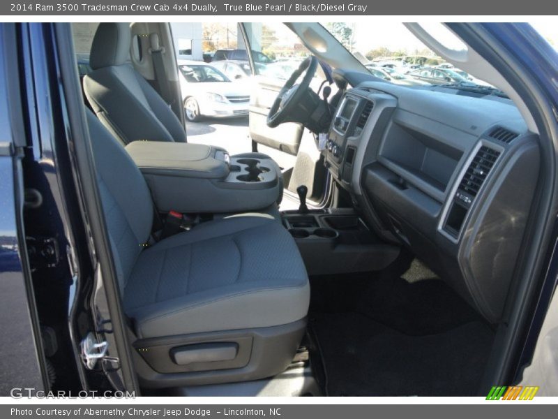 True Blue Pearl / Black/Diesel Gray 2014 Ram 3500 Tradesman Crew Cab 4x4 Dually